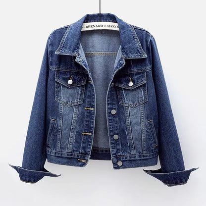 The Classic Distressed Denim Jacket