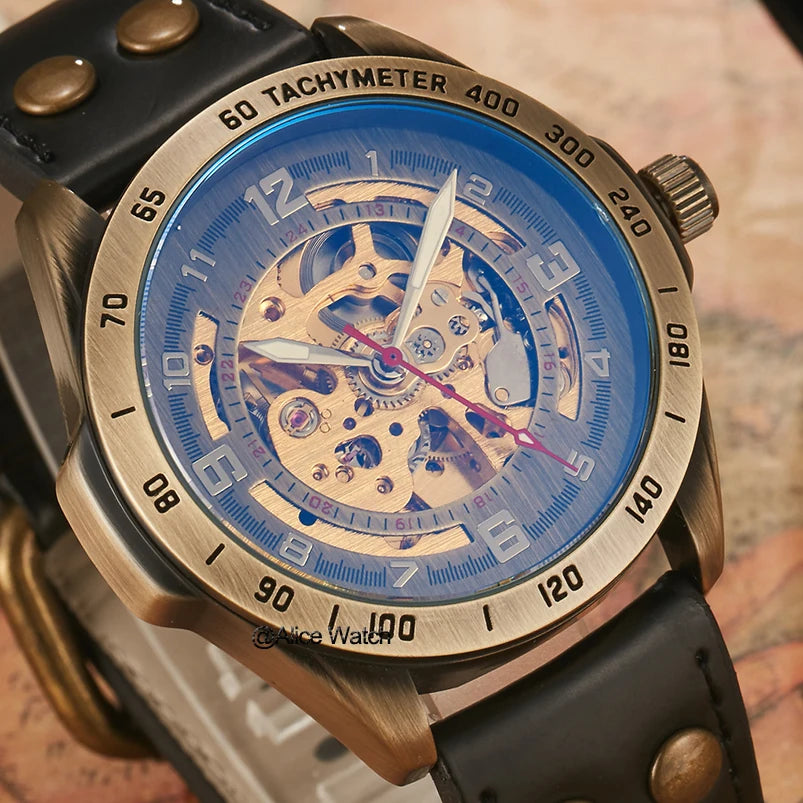 Legacy Skeleton Retro Watch