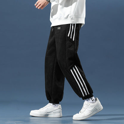 Alpine Sherpa Striped Joggers