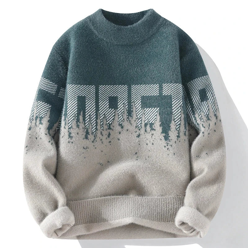 Nordic Forest Knit Sweater