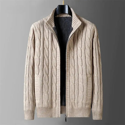 Kings Zip-Front Cardigan