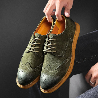 Camden Genuine Suede Derby