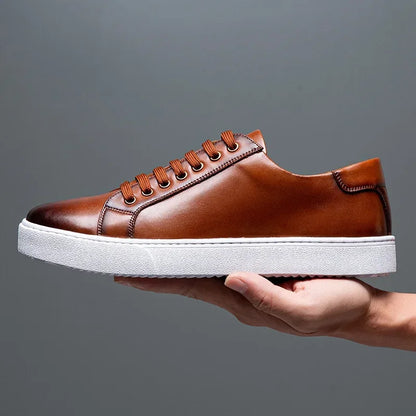 Strada Lusso Leather Sneakers