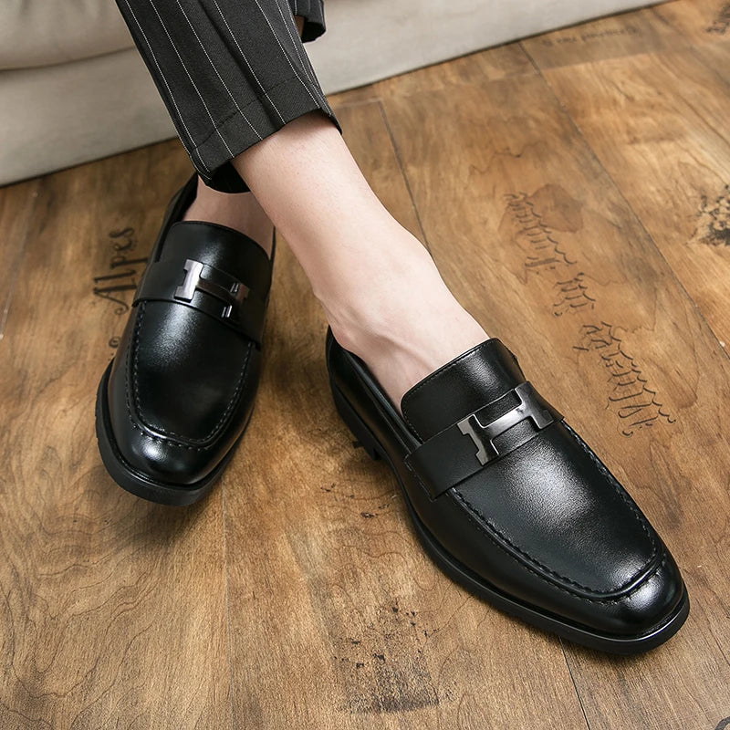 Hugo Prestige Leather Loafers