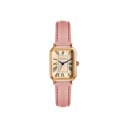 Classic Heritage Leather Strap Watch