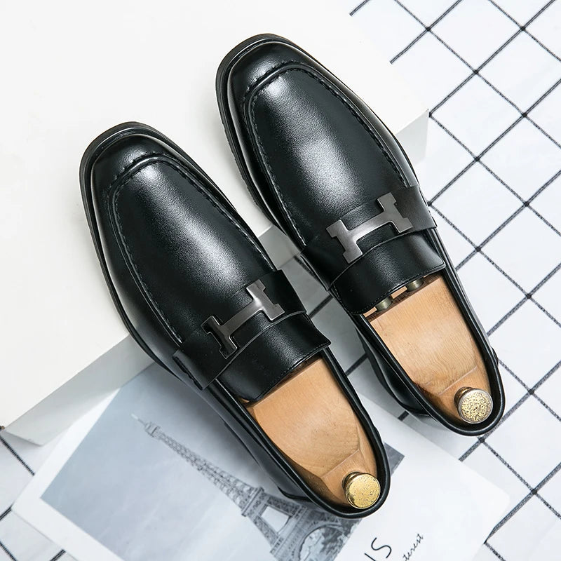 Hugo Prestige Leather Loafers