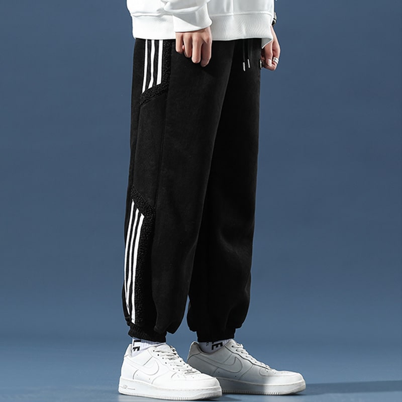 Alpine Sherpa Striped Joggers