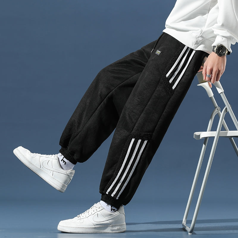 Alpine Sherpa Striped Joggers